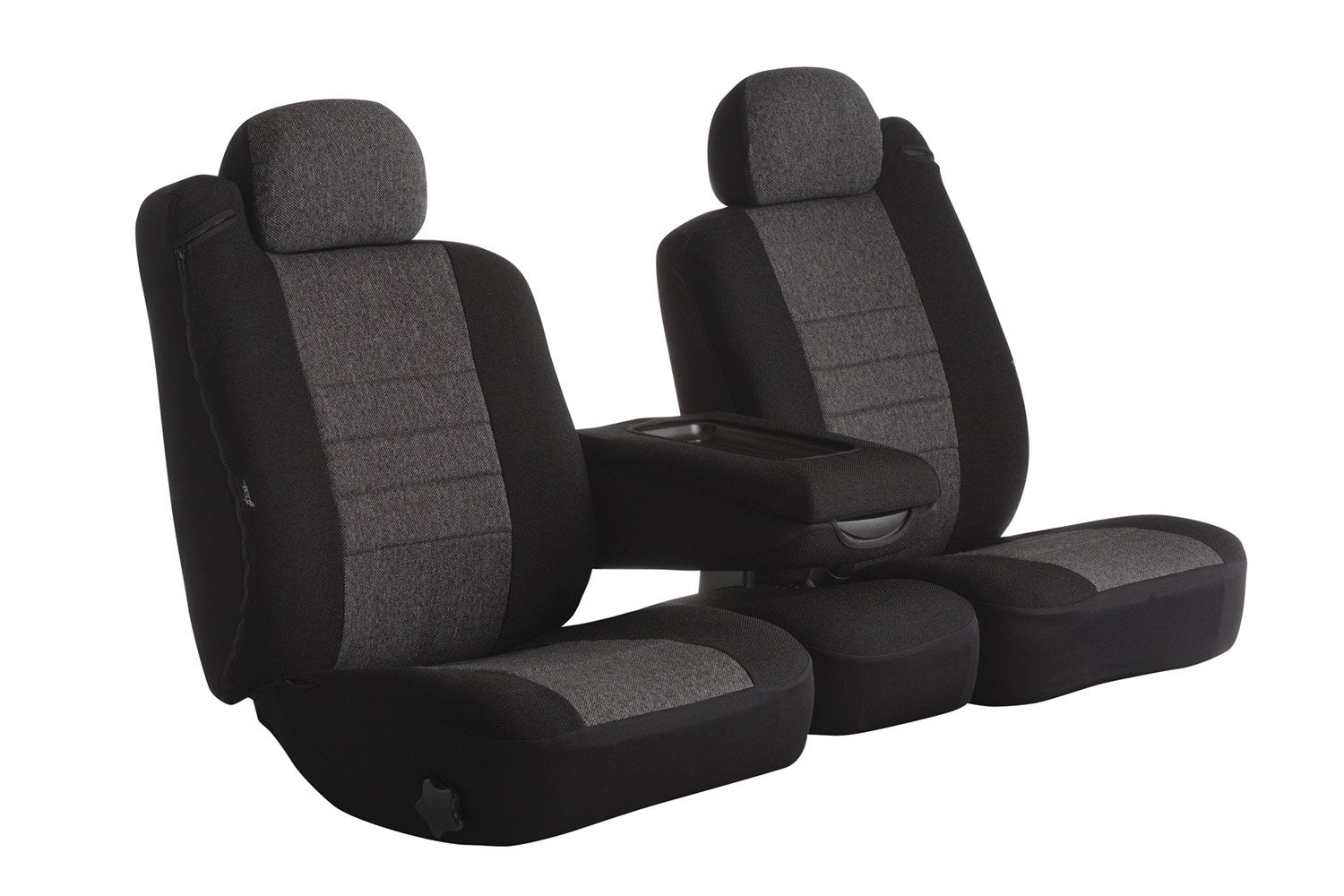 Custom Fit Fia OE32-84 CHARC Rear Seat Cover Split Seat 40/60 - Tweed, (Charcoal)