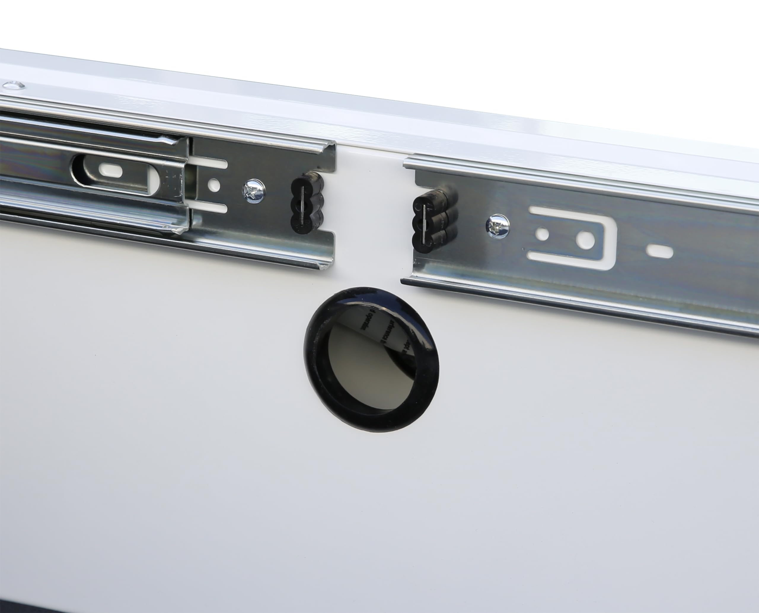 Pro Mechanics Cart Montezuma - Gloss White with Blue Aluminum Drawer Pulls