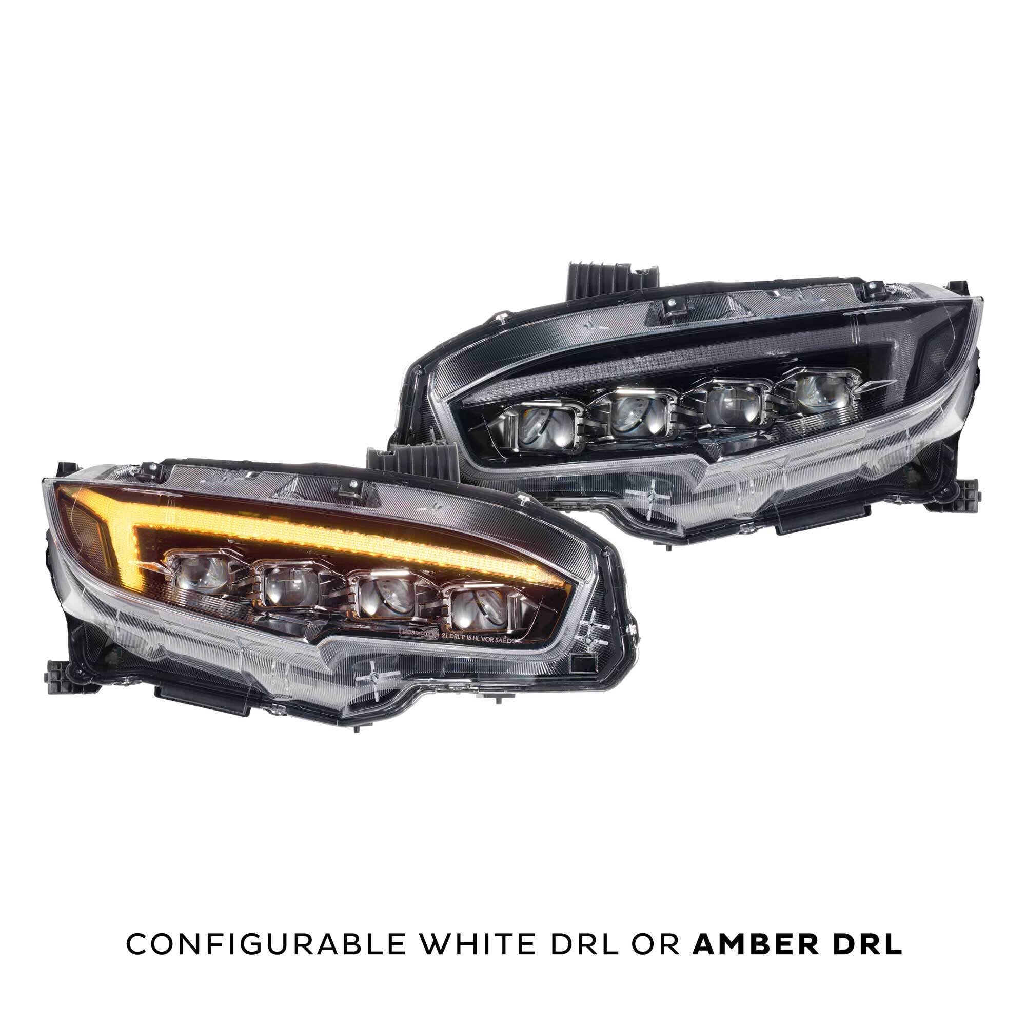 Morimoto XB LED Headlights for Honda Civic Gen 2 16-21 (LF2-473)