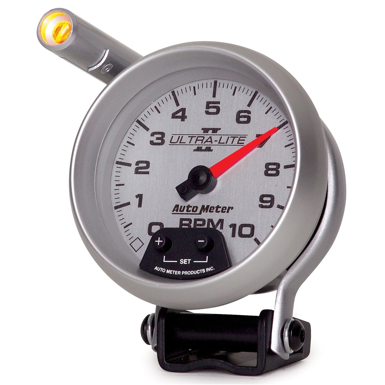 Auto Meter Ultra-Lite II 3-3/8" 10000 RPM Pedestal Mount Mini-Monster Tachometer 4990