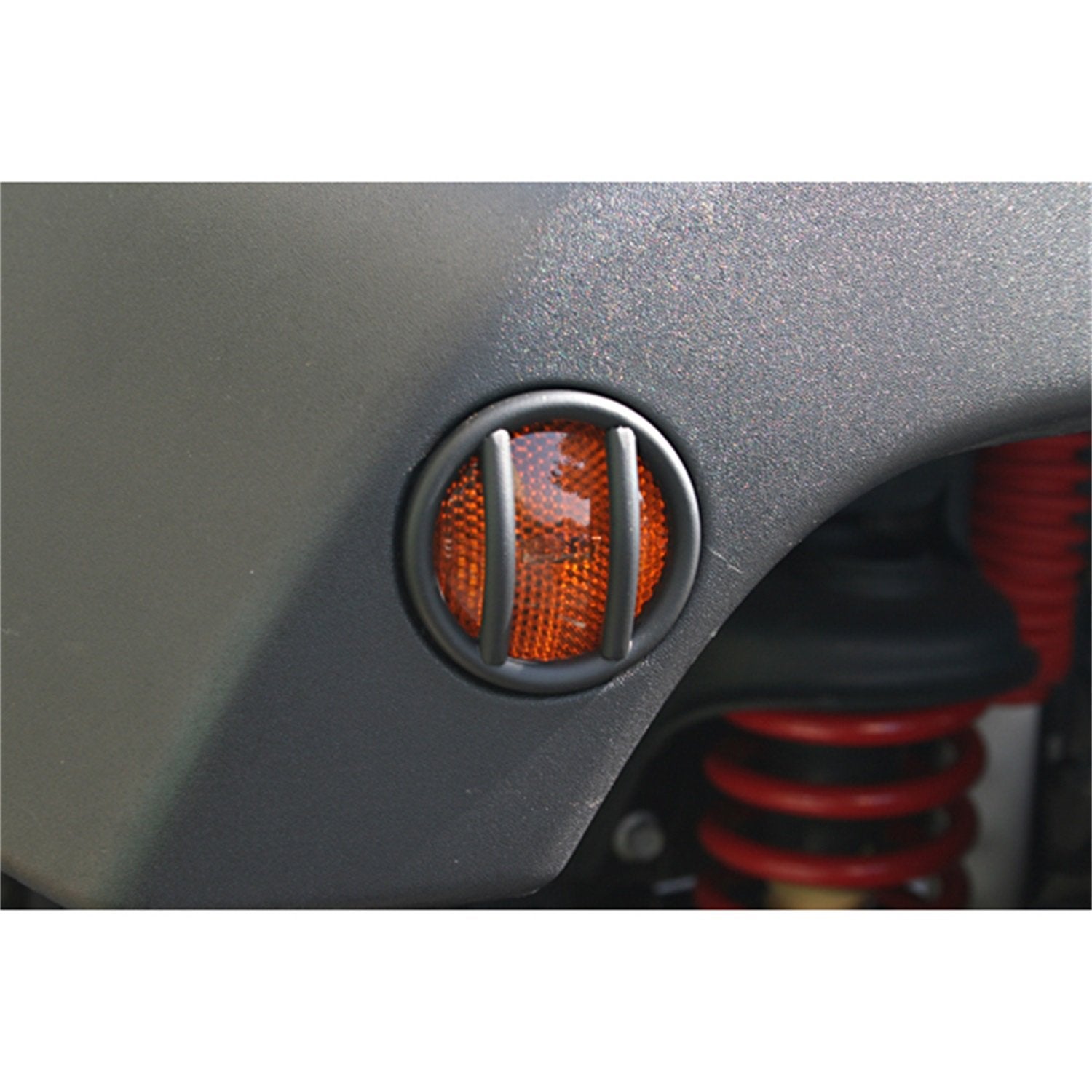 Euro Guard Kit, Rugged Ridge Side Marker, Black | 11231.12 | Fits 2007-2018 Jeep Wrangler JK/JKU
