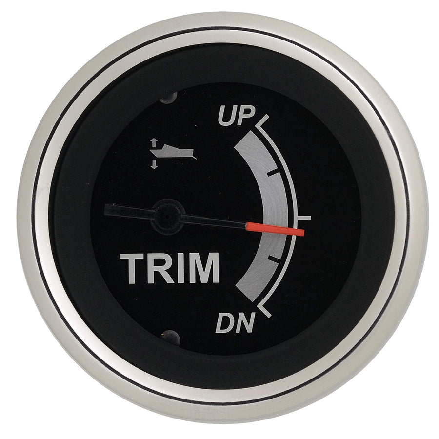 2" Sierra 67855P Trim Gauge Black