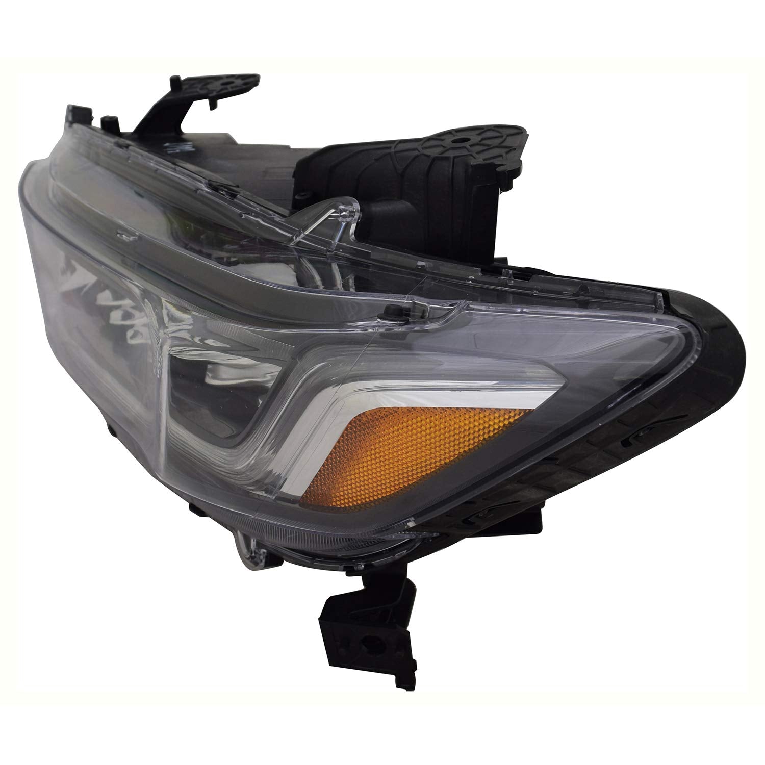 Left TYC Headlight Assembly Compatible with 2018-2021 Honda Accord