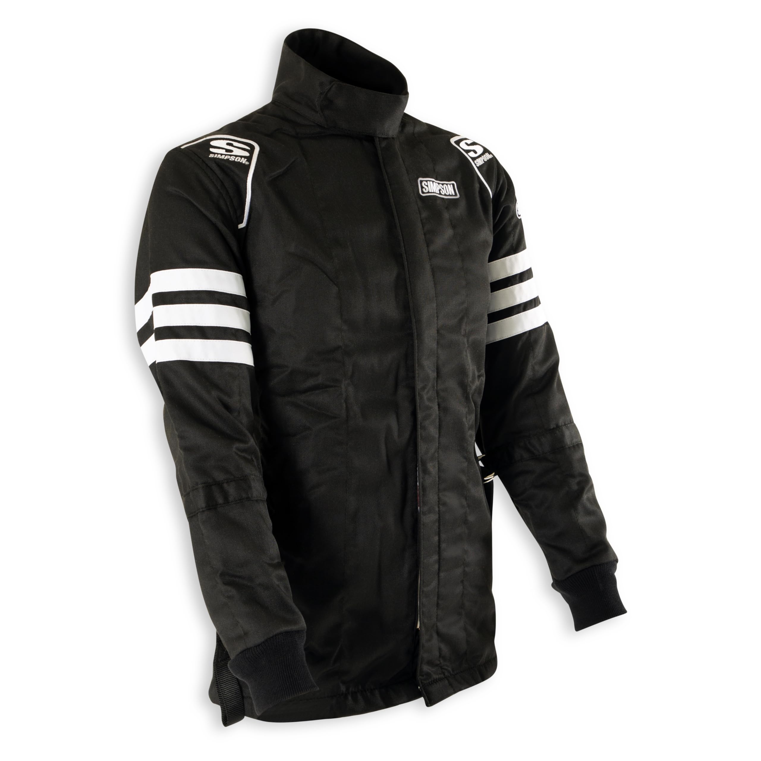 Simpson Racing C402214 Classic Jacket Racing SFI 5 Medium - Arm Restraint -Black