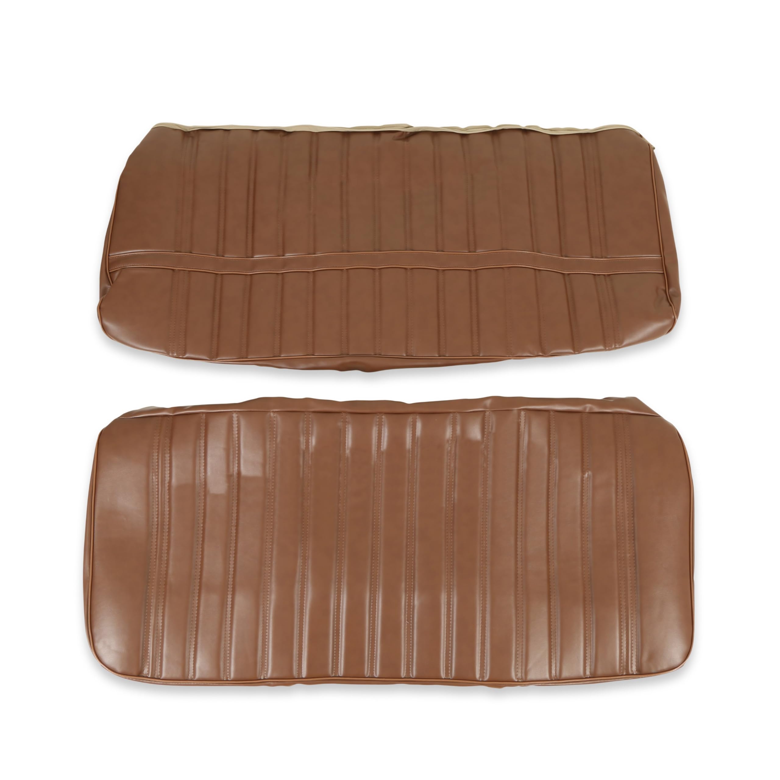 Front Bench Seat Cover Brothers Trucks UP80V01DKSADDLE - Madrid Vinyl - Saddle