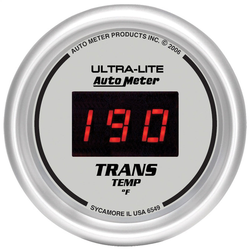Ultra-Lite Auto Meter 6549 Digital Transmission Temperature Gauge