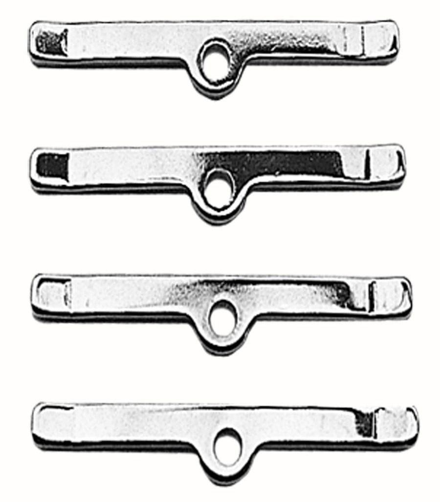 3" Trans-Dapt Chrome Valve cover Spreader Bars - Set of 4