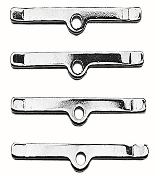 3" Trans-Dapt Chrome Valve cover Spreader Bars - Set of 4