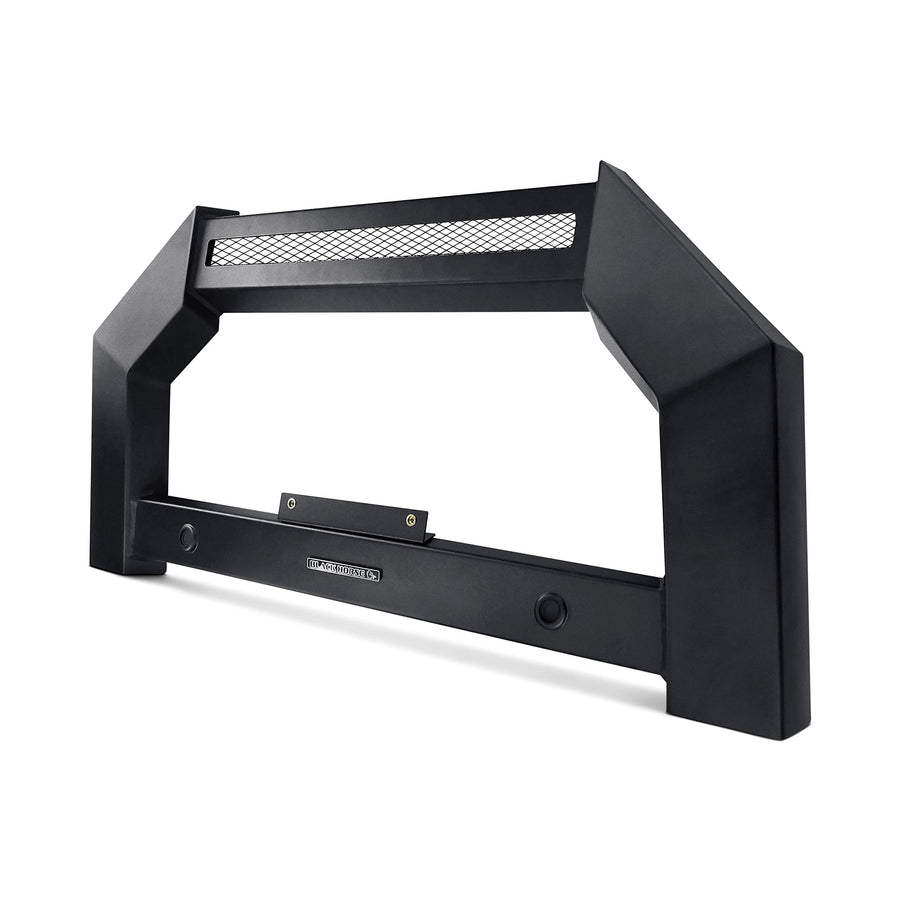 Bull Bar Black Horse Armour No skid plate Matte Black Compatible with 2011-2016 Ford F-250 SD|2011-2016 Ford F-350 SD|2011-2016 Ford F-450 SD|2011-2016 Ford F-550 SD-AB-FO19