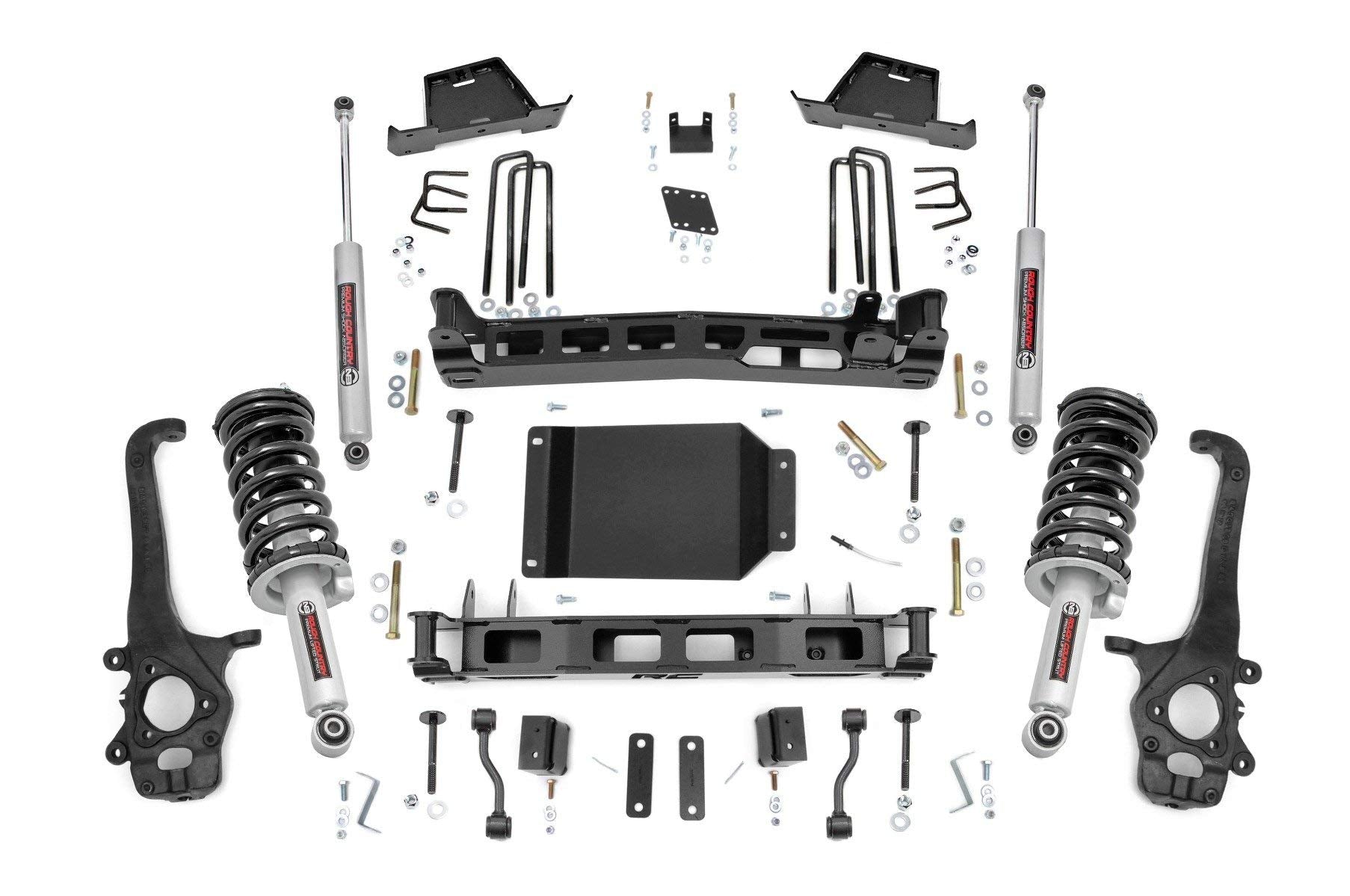 6" Rough Country Lift Kit w/N3 Struts for 2004-2015 Nissan Titan 4WD - 875.23