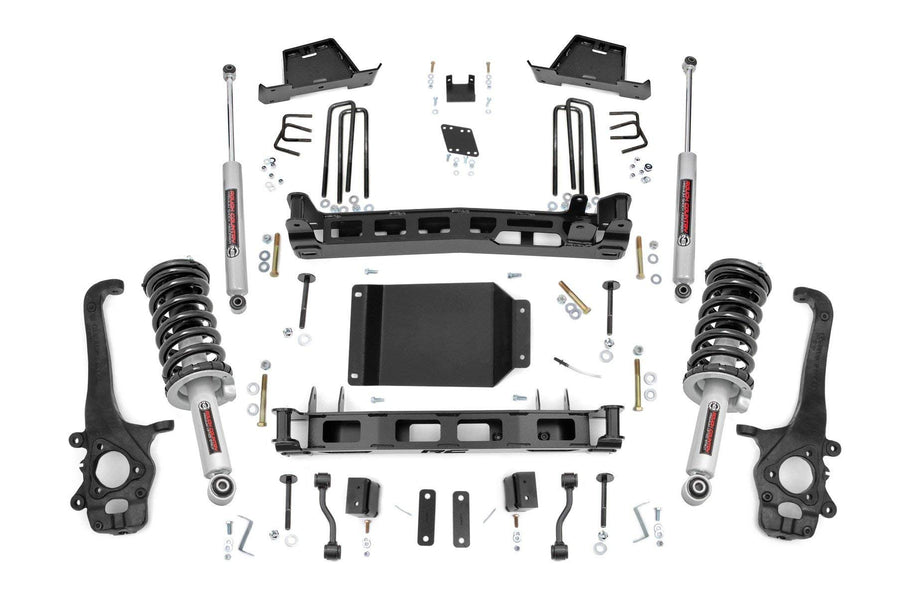 6" Rough Country Lift Kit w/N3 Struts for 2004-2015 Nissan Titan 4WD - 875.23