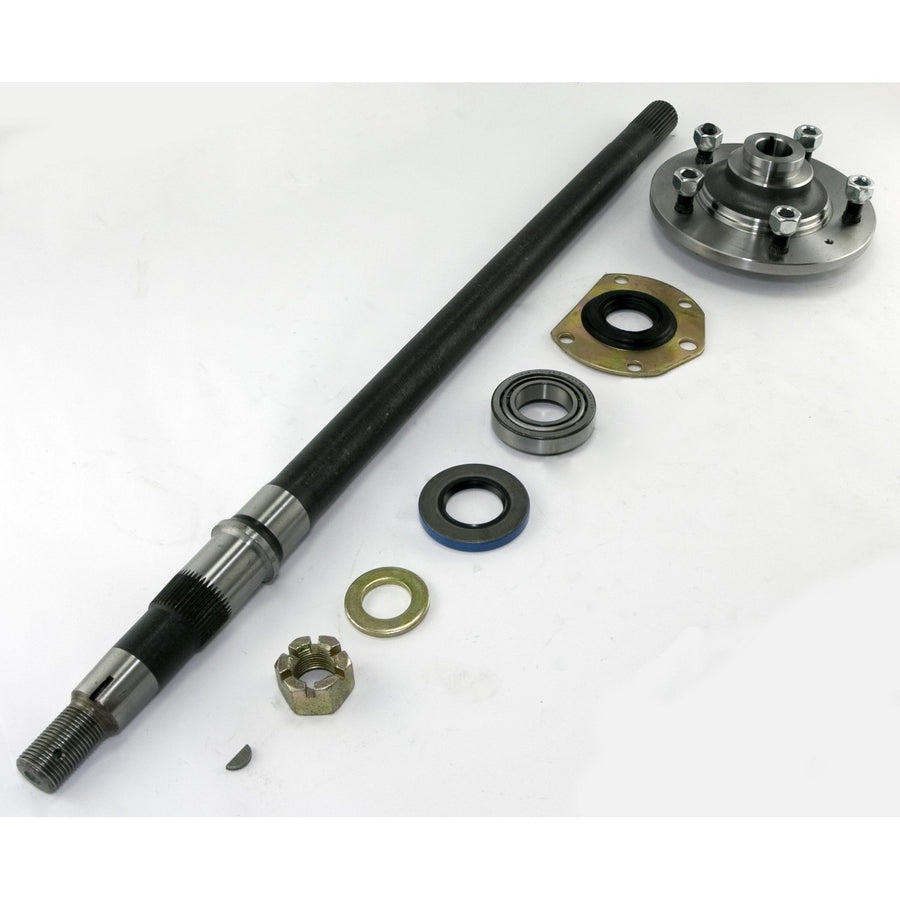 Omix-Ada 16530.28 | Axle Shaft Kit, Rear, Right, Narrow Track | OE Reference: 8127071K | Fits 1976-1983 Jeep CJ5 / CJ7 / CJ8 with AMC 20