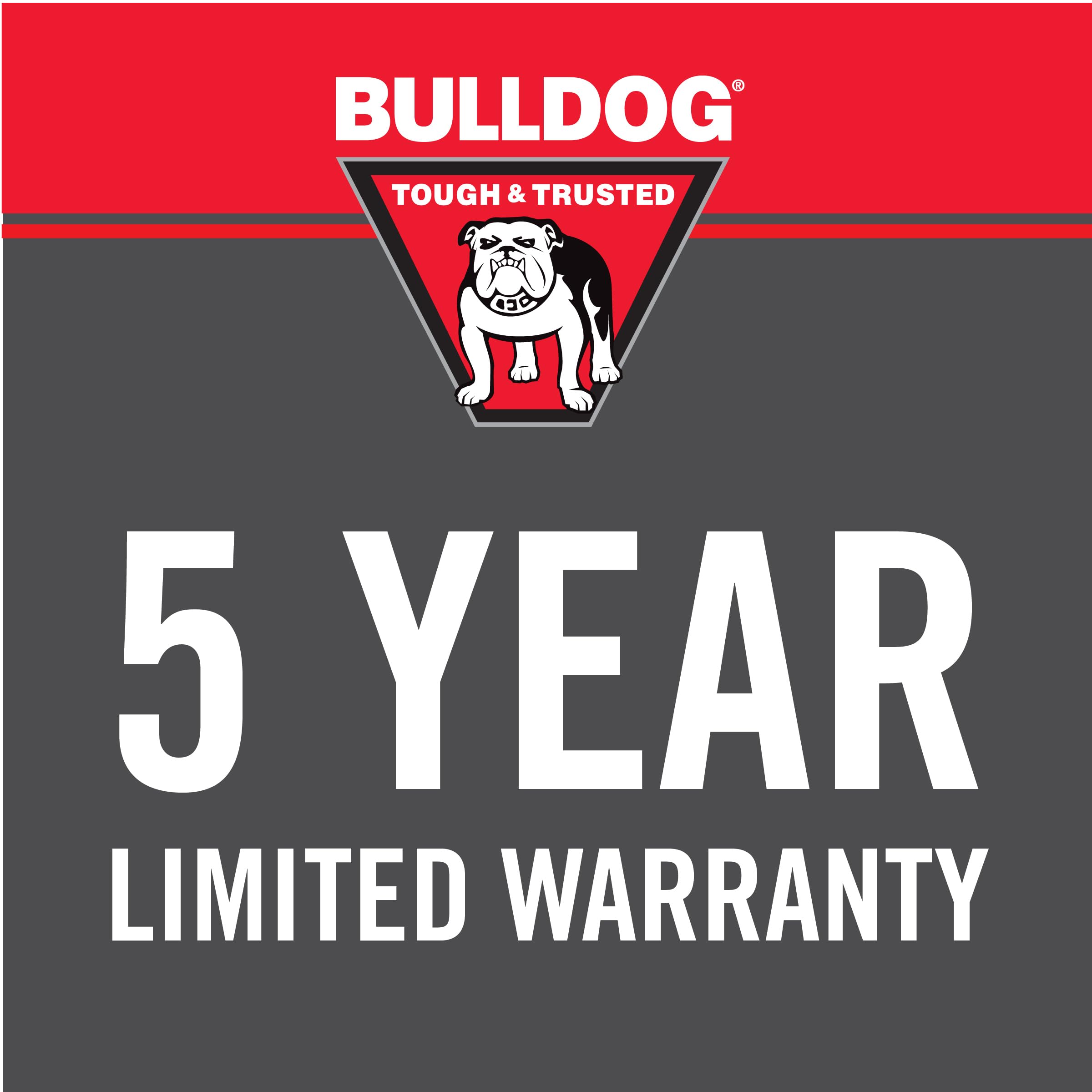Gooseneck Coupler Bulldog Cases 0289650300, 2-5/16 in. Diameter, 30,000 lbs. Capacity, Square, Silver
