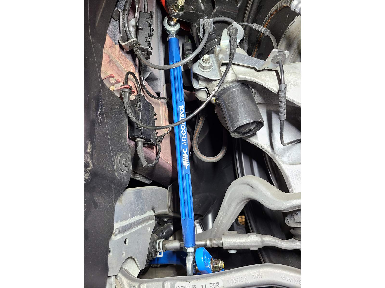 aFe CONTROL 442-721001-L aFe POWER Adjustable End Link Set, Blue, fits Toyota GR Supra
