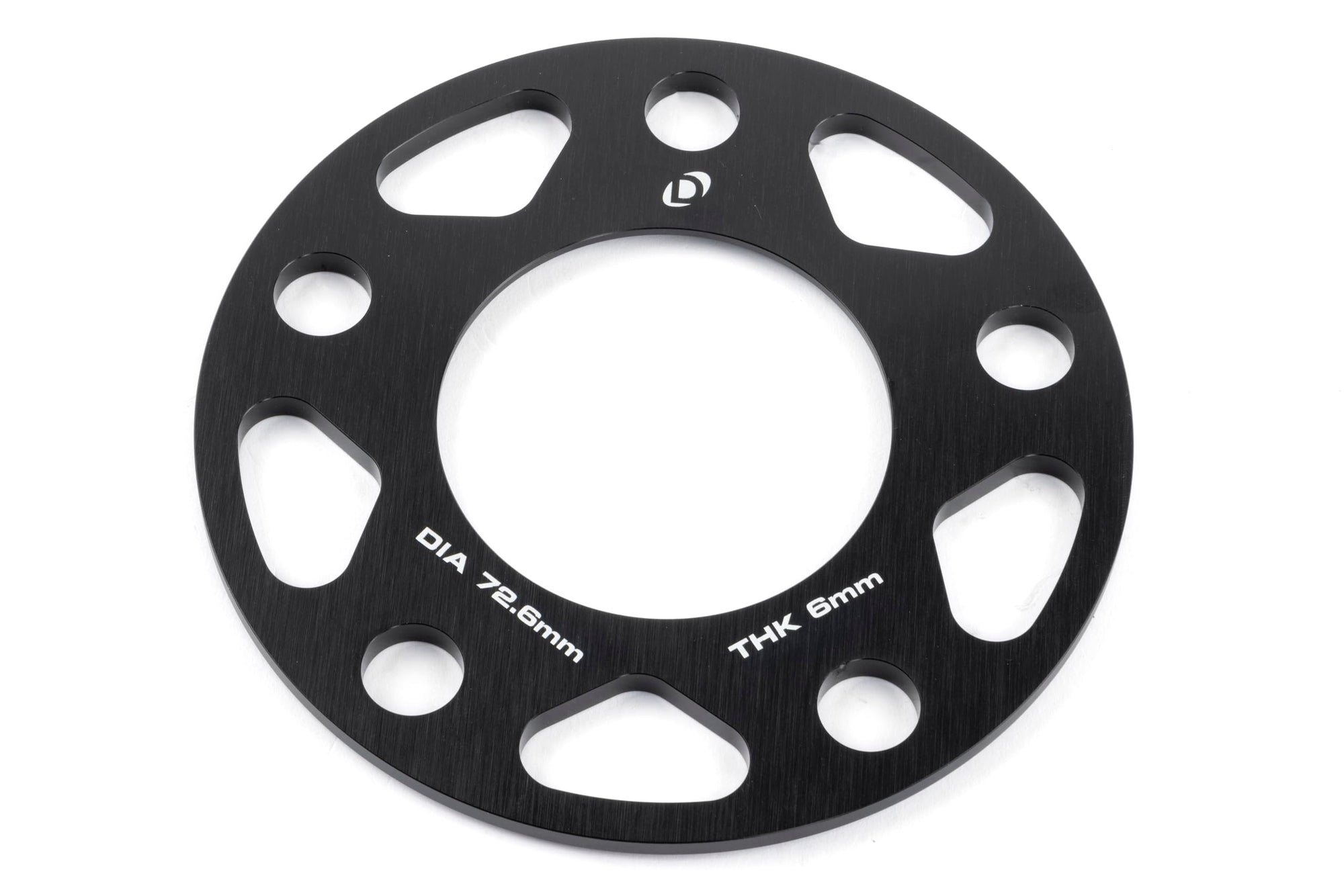 Dinan Wheel Spacers D210-2036 5x120 Bolt Circle - 72.6mm Center Bore - 6mm Thick - Pair