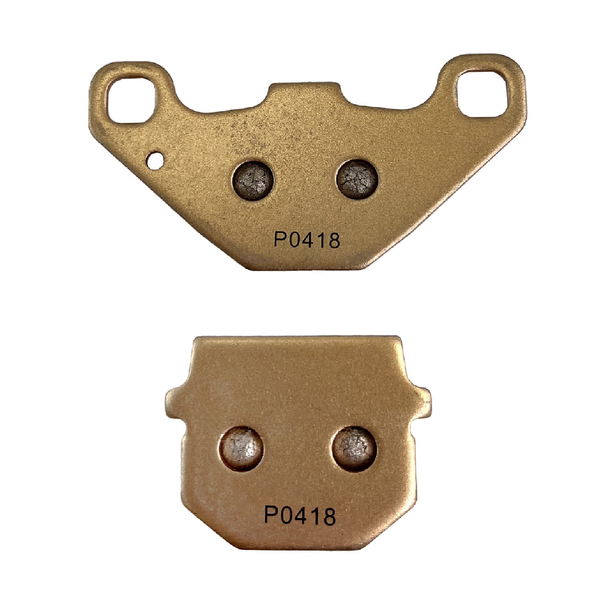 Demon Powersports Front Left/Right, Rear Left/Right Sintered Brake Pads for Yamaha/Can-am Compatible, DS 90/Grizzly 300, Sintered Metallic Material Better Grip (See Fitment Details in Description)