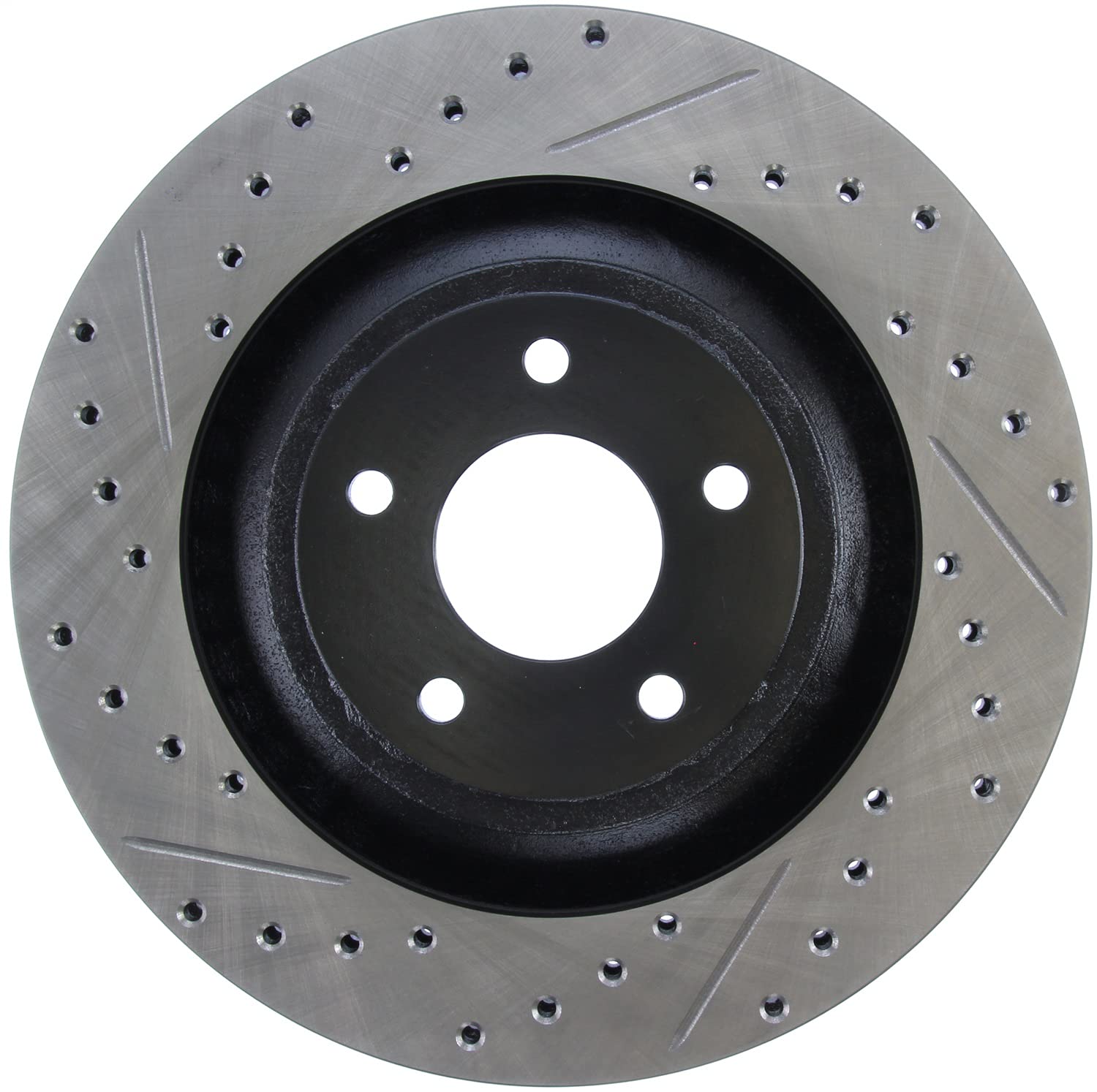 Sport Drilled/Slotted Brake Rotor StopTech 127.63072R (Front Right), 1 Pack