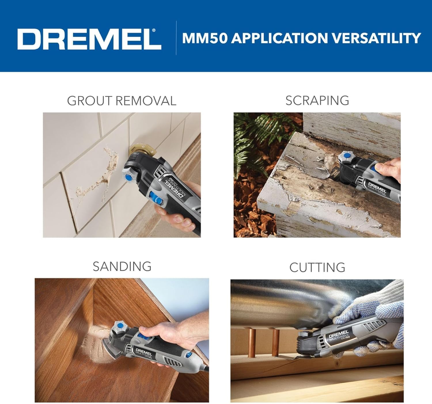 Multi-Max™ Dremel MM50-01 Oscillating Tool Kit
