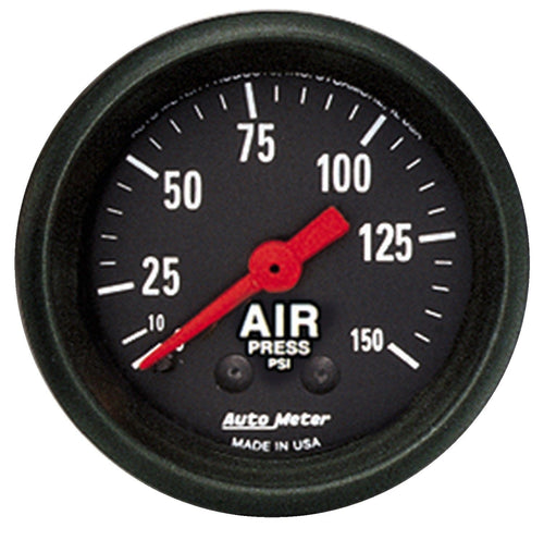 AUTO METER Mechanical Air Pressure Gauge 2620, Air Pressure - 2 1/16"