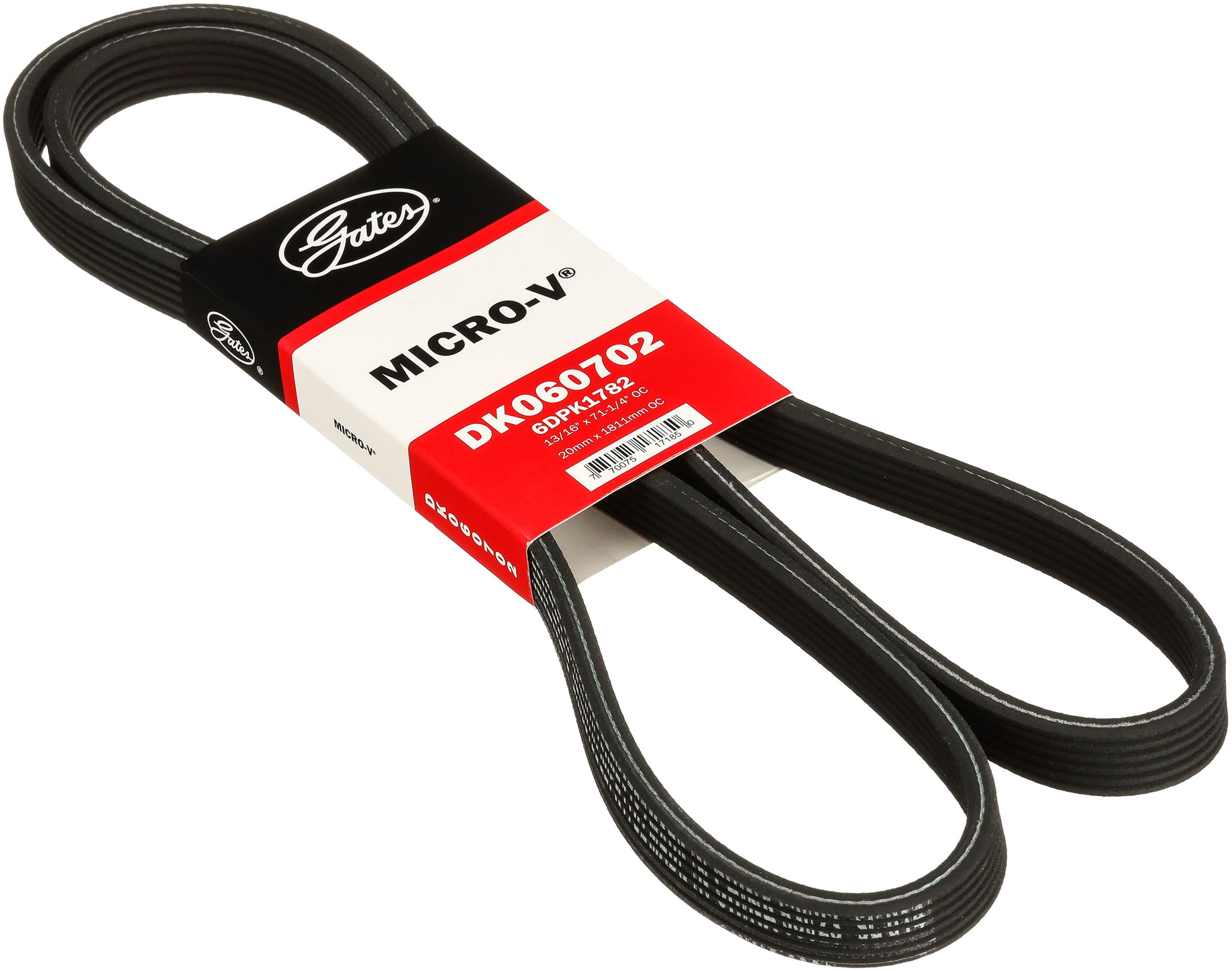 Gates Micro-V DK060702 Dual-Sided Serpentine Drive Belt
