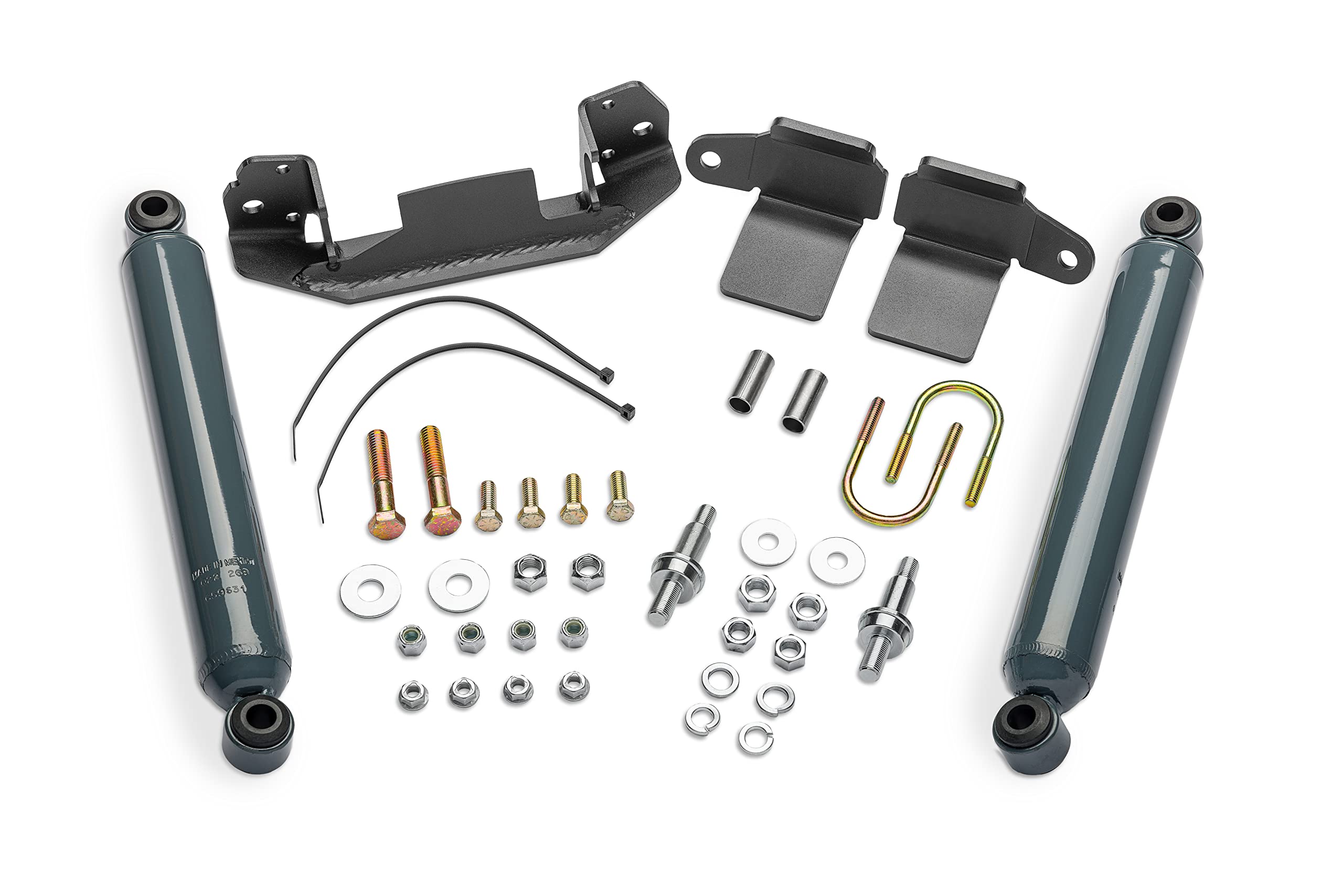 SUPERLIFT SUSPENSION RealTruck Dual Stabilizer Kit for RAM 2500/3500 | Shadow Series Cylinders | 92708 | Fits 2009-2013 RAM 2500; 2009-2012 3500 4WD with 3" of Lift or Higher