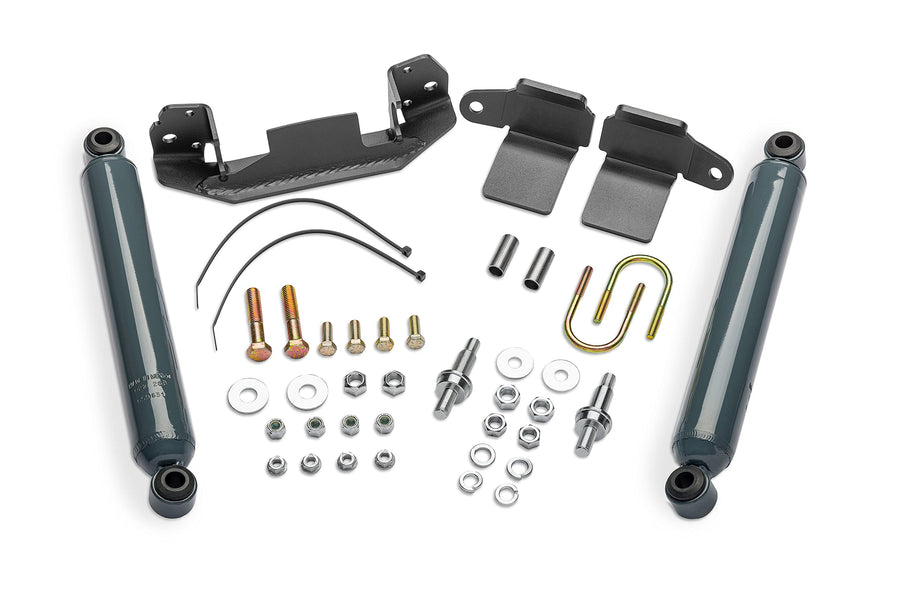 SUPERLIFT SUSPENSION RealTruck Dual Stabilizer Kit for RAM 2500/3500 | Shadow Series Cylinders | 92708 | Fits 2009-2013 RAM 2500; 2009-2012 3500 4WD with 3" of Lift or Higher