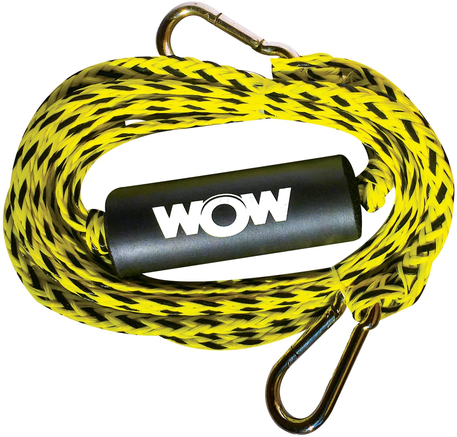 WOW Yellow/Black World of Watersports 1K Tow Harness Rope for Boating, 19-5050