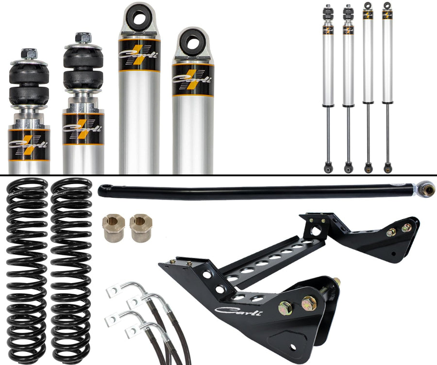 2.0 Carli Commuter System, Base, 4.5/5.5" Lift, 2008-10 Ford F250/F350, Diesel