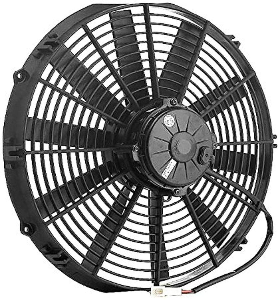 75010 Be Cool Euro-Black 14" High-Torque Electric Puller Fan