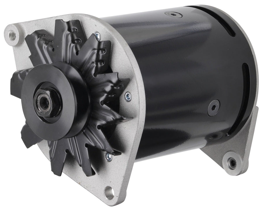 Black Powermaster 82156 Alternator (PowerGEN T-Bird 1955 60A 6V Pops Grid)