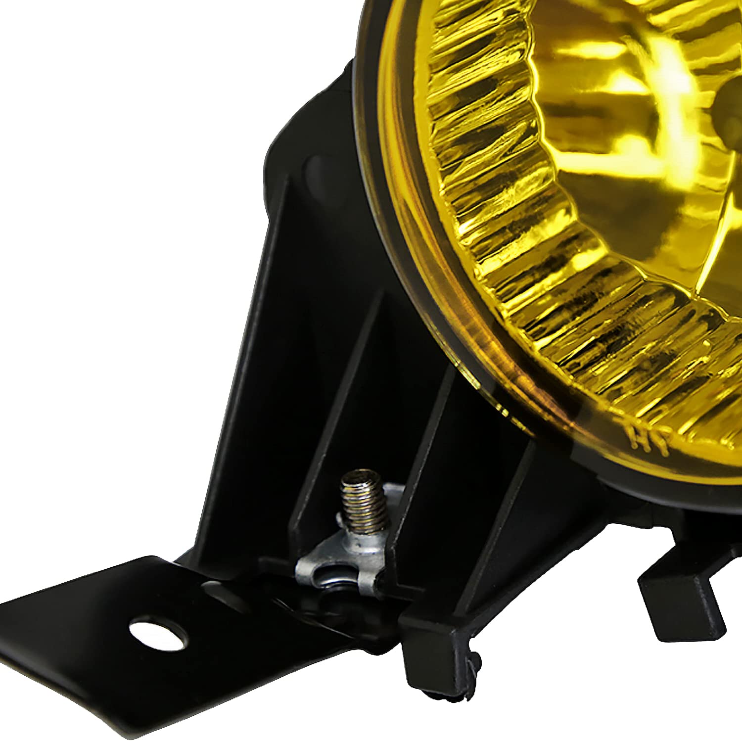 Yellow Fog Lights + Switch SPEC-D TUNING Compatible with 2008-2011 Subaru Impreza WRX, L+R Pair Assembly
