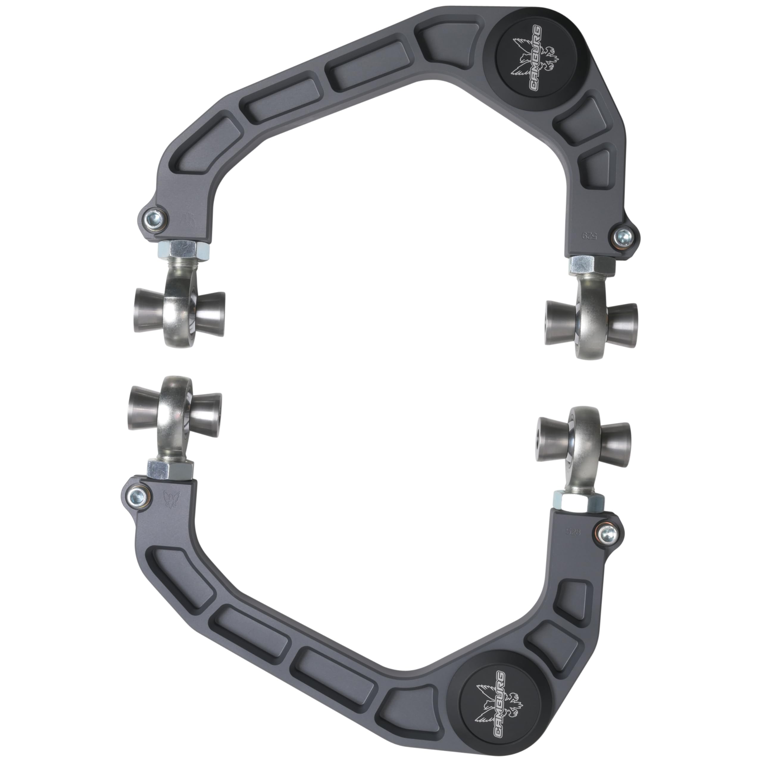 Camburg KINETIK Series Suspension Control Arm Kit CAM-110230-GRY: Gray, Compatible with 2004-2020 Ford F-150 (Excludes Raptor)