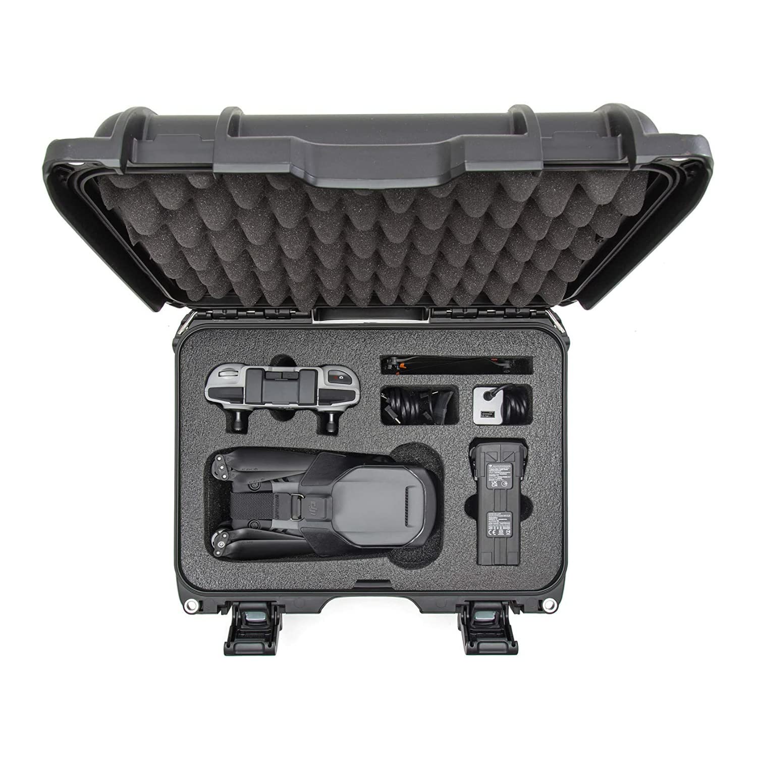 Waterproof Hard Case Nanuk 915 with Foam Insert for DJI Mavic 3 & Mavic 3 Classic - Black