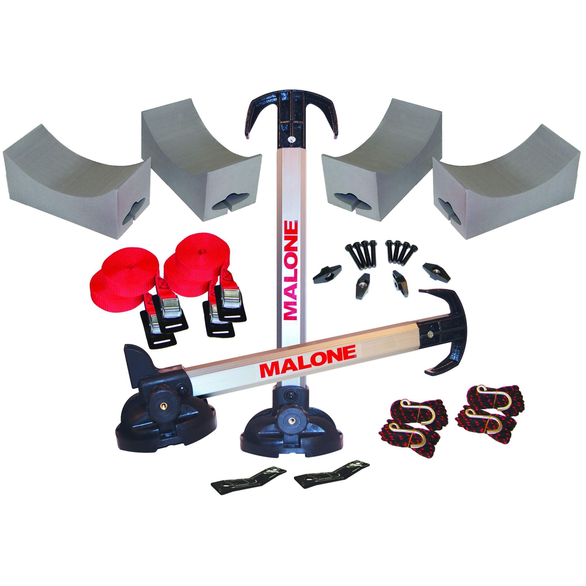Folding Kayak Carrier Malone Stax Pro2 Universal Car Rack (2 Boat Carrier)