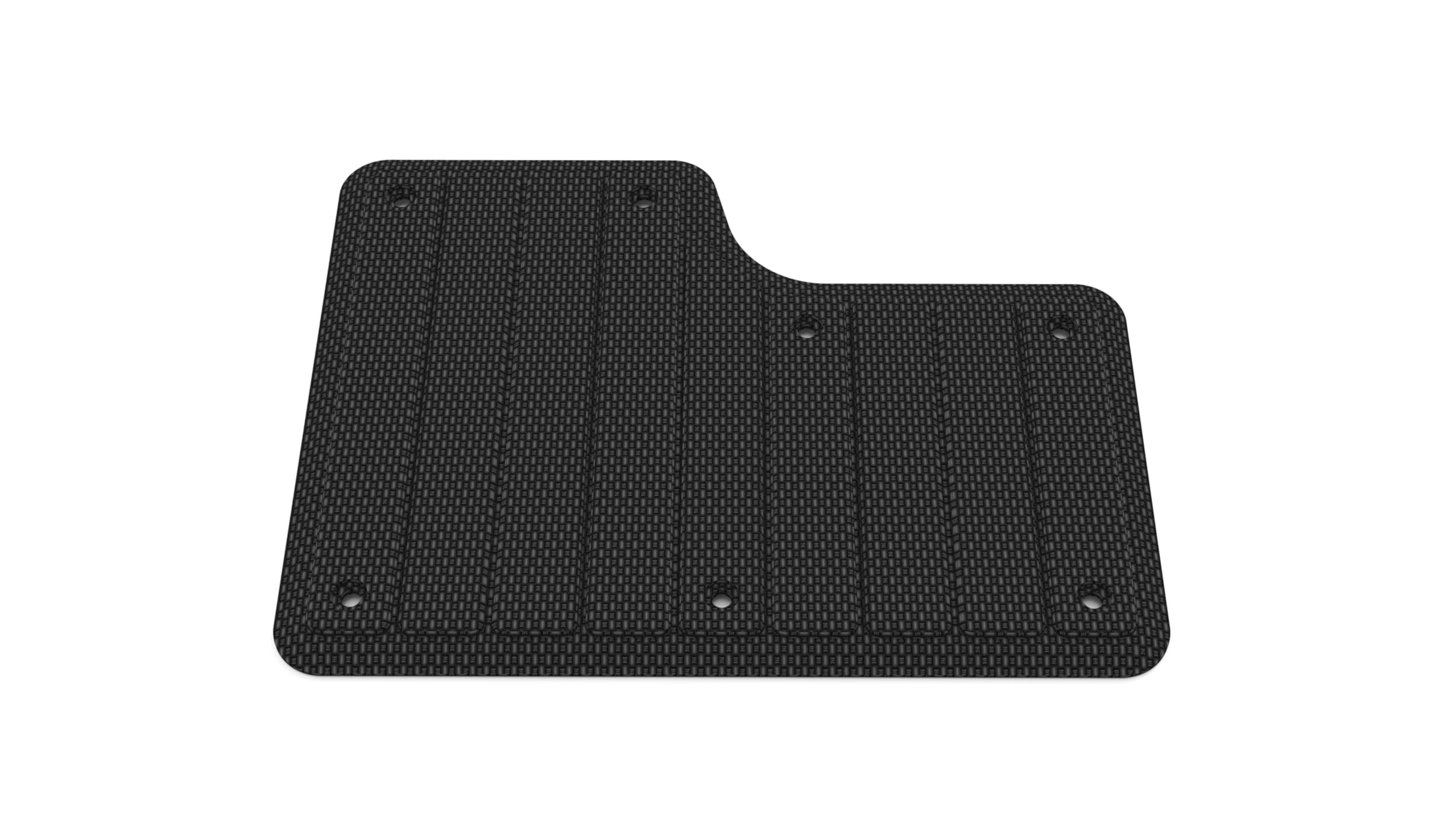 Heel PAD 3D Friction EX-Plus Size E #5 10.4" X 7.8" (Include 6 HEX Screws, 2 HEX Keys, Hole Punch Tool)