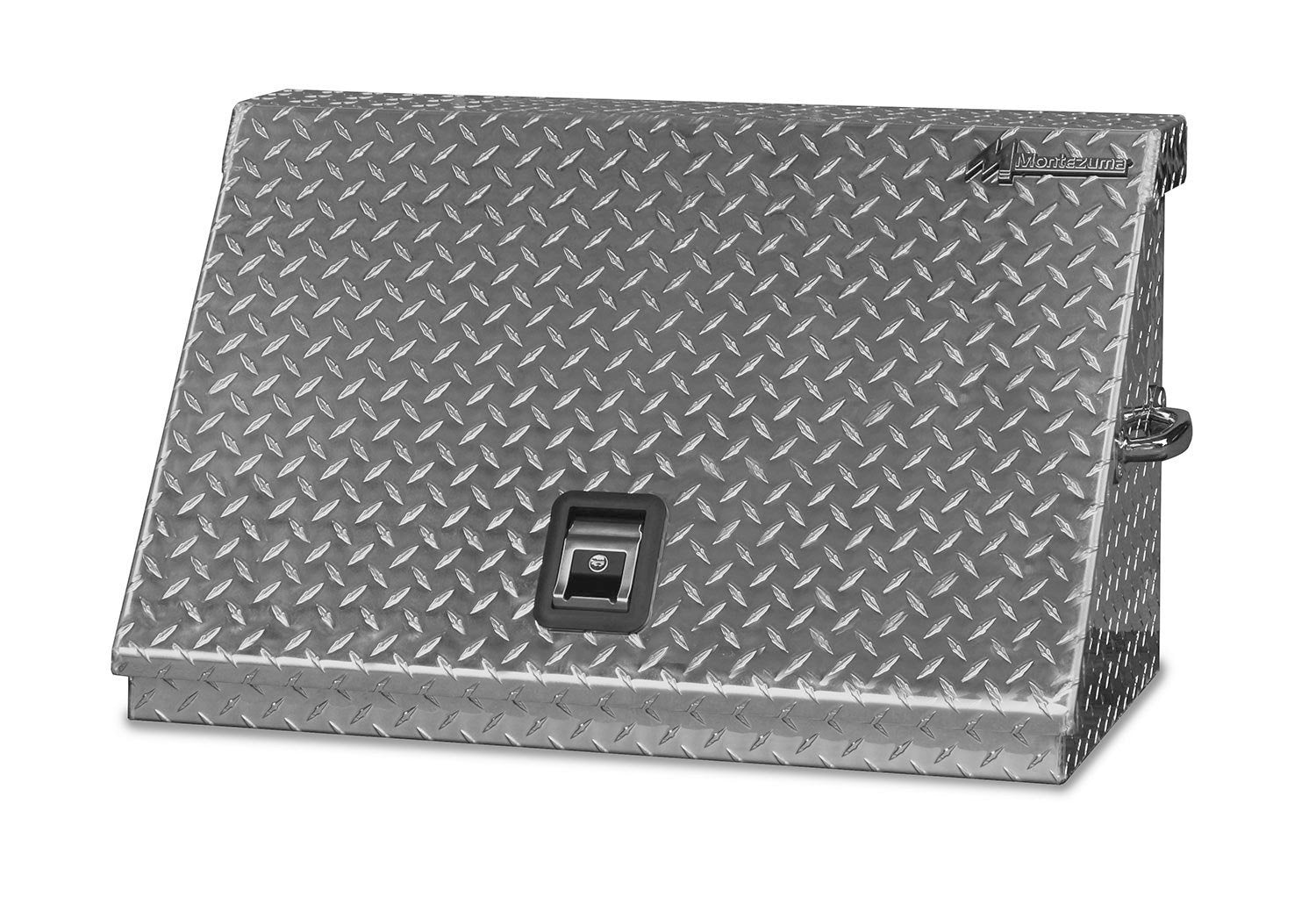 30" x 15" Heavy Duty Steel Triangle Toolbox Montezuma (aluminum, brite)