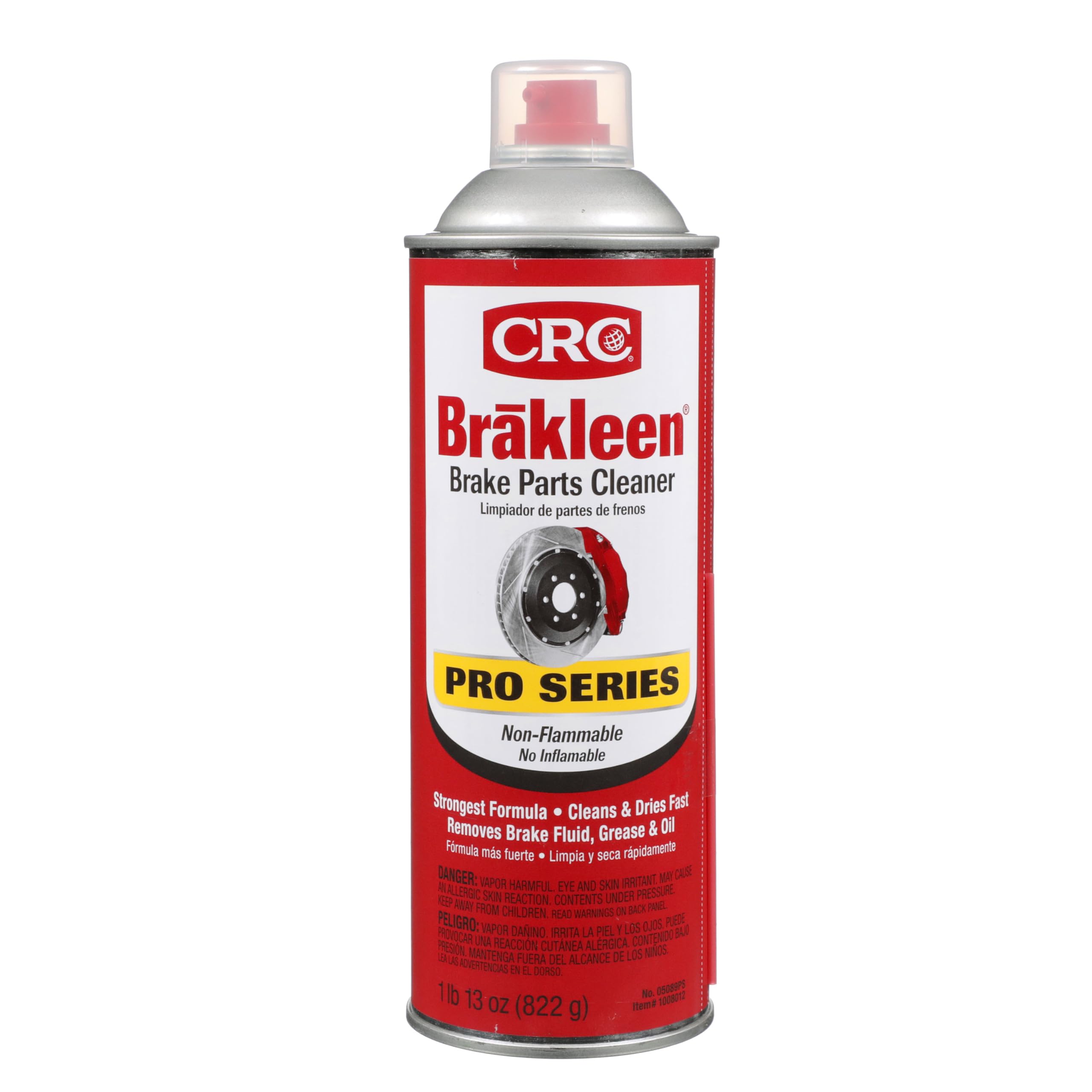 Brake Cleaner CRC Brakleen Pro Series Non-Flammable, 29 oz, [1 Pack] 1003709