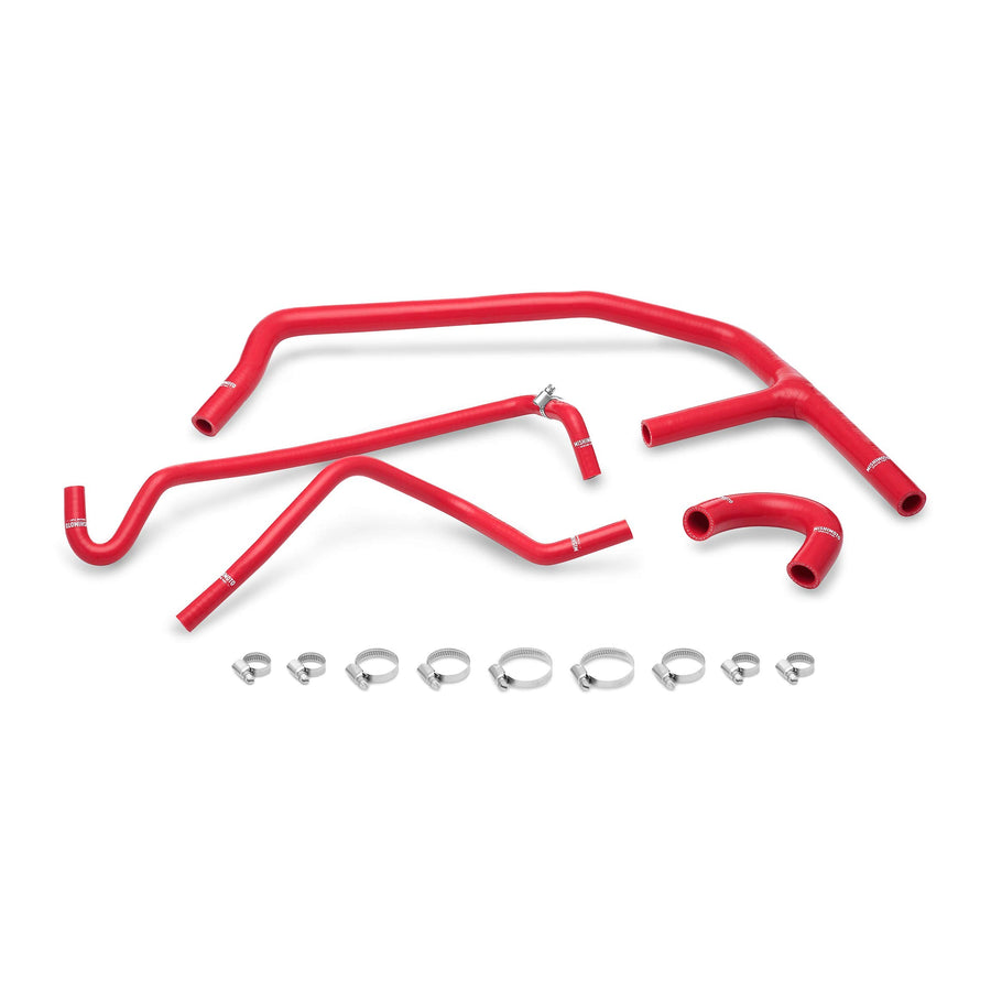 Mishimoto Ancillary Hose Kit MMHOSE-MUS4-15ANCRD Fits Ford Mustang EcoBoost 2015-2018 Red