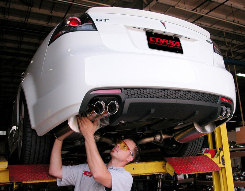 Cat-Back CORSA Exhaust System with X-Pipe 14950