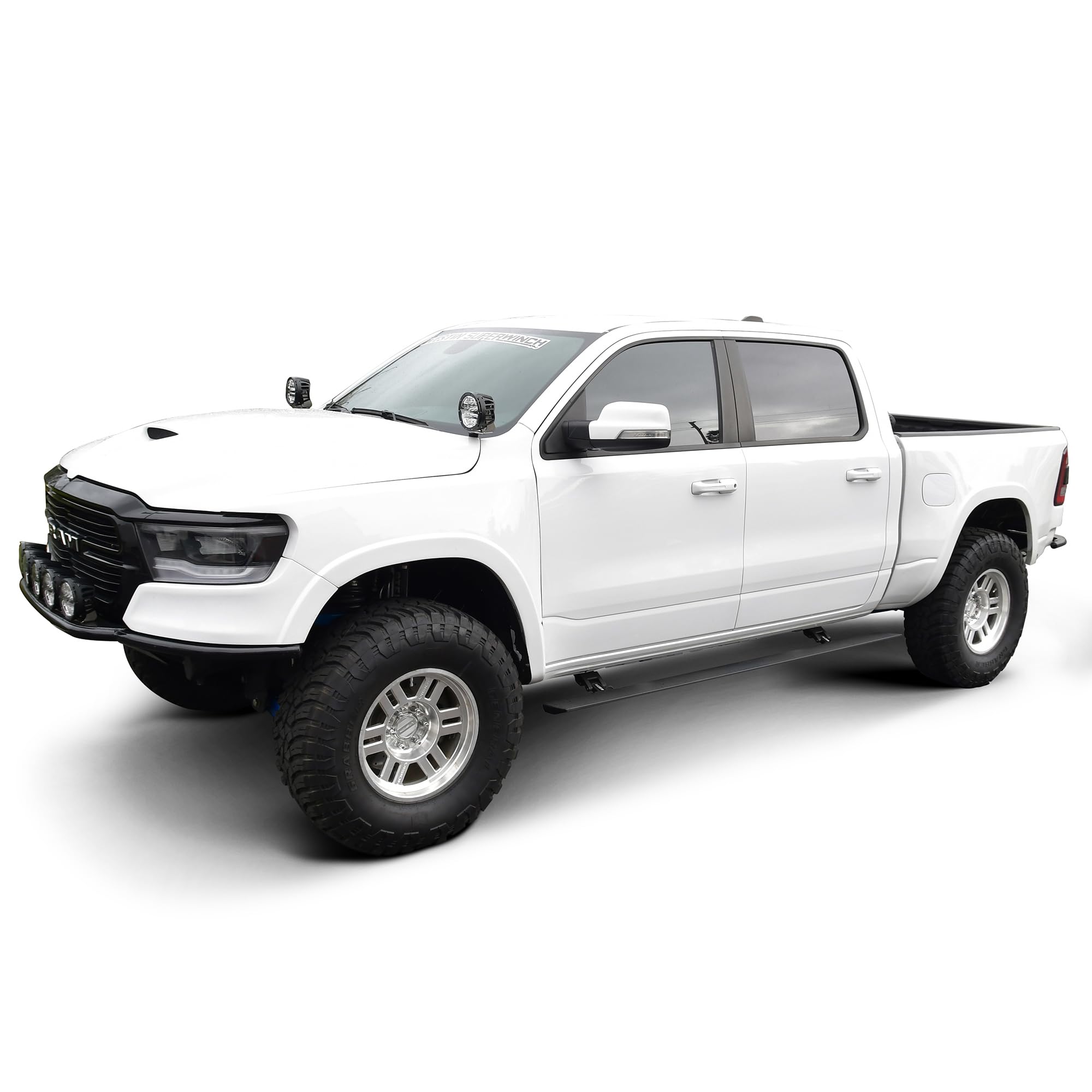 Westin Pro-e 29-24085 Electric Running Boards fits 2019-2023 Ram 1500 Crew Cab (Excl. 1500 Classic) Textured Black 1 Pair