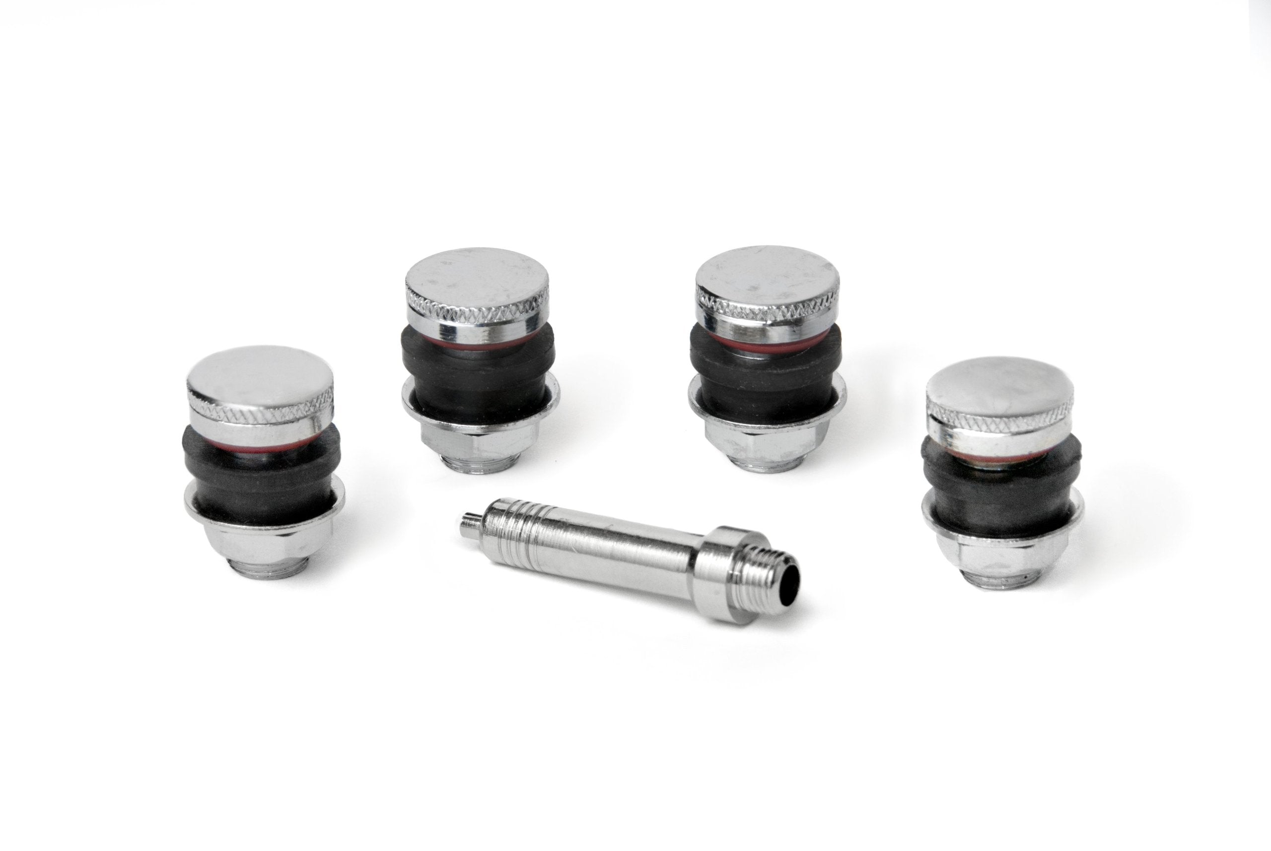 Flush Mount Gorilla Automotive Valve Stems - VS406C Smooth Cap