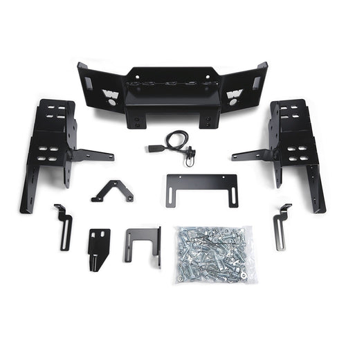 Hidden WARN Winch Bracket Kit 98055, Fits: Ford Super Duty F-250, 350, 450 (2017-2018)