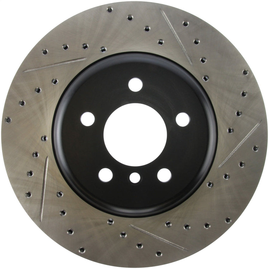Sport Drilled/Slotted Brake Rotor StopTech 127.34124L (Front Left), 1 Pack