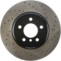 Sport Drilled/Slotted Brake Rotor StopTech 127.34124L (Front Left), 1 Pack