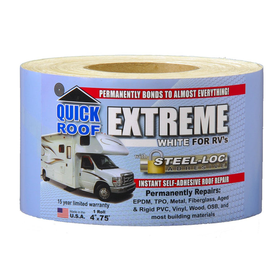 Cofair Quick Roof Extreme UBE475 White 4" x 75'