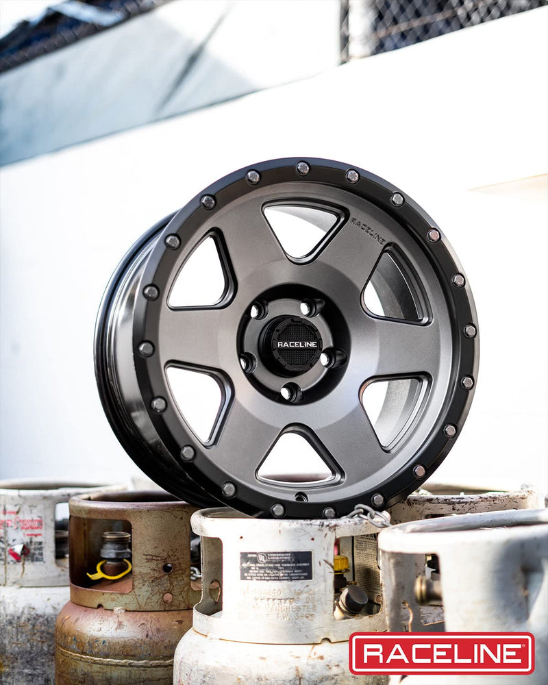 Gunmetal Raceline Boost 18X9 5X139.7 +12mm