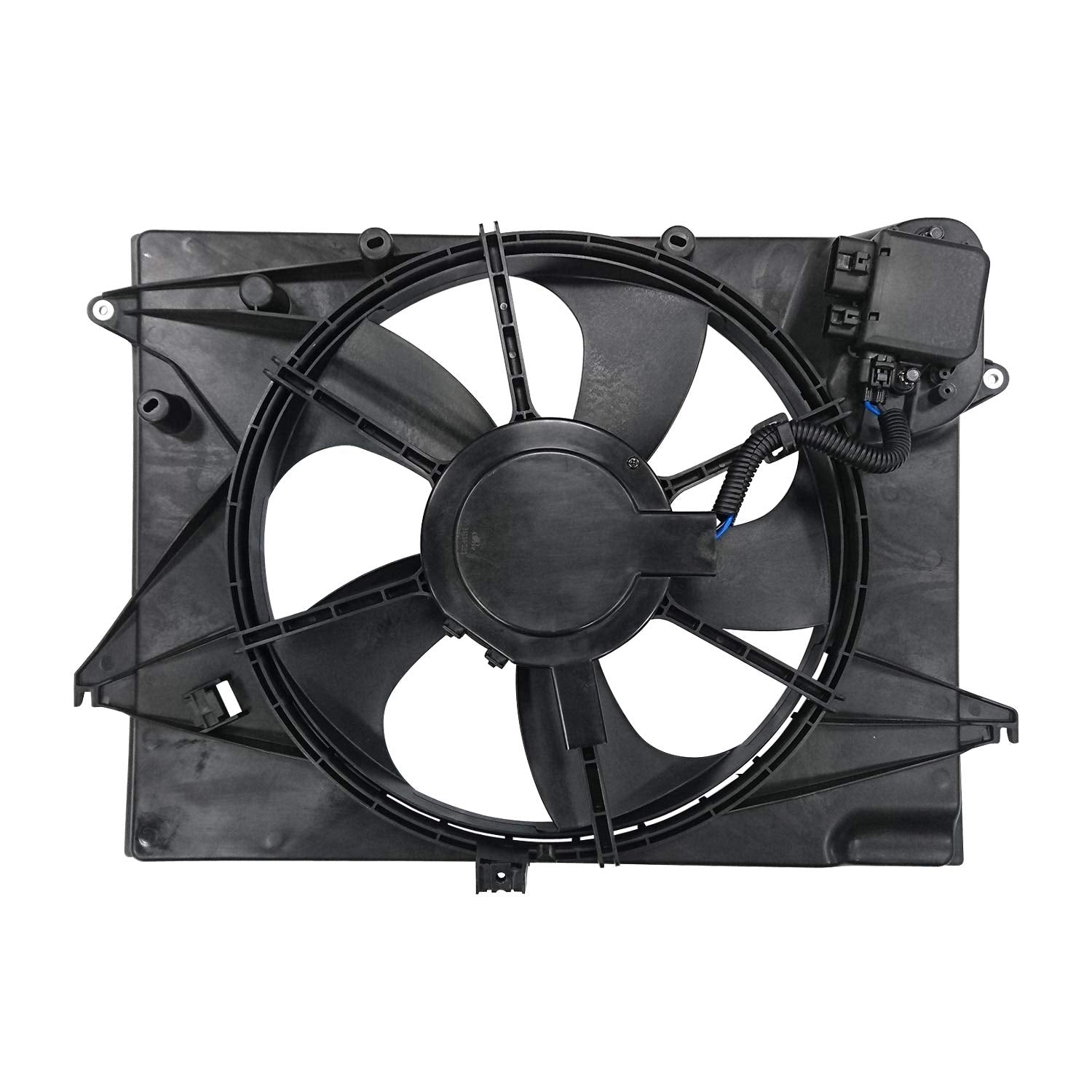 Replacement TYC 623700 Cooling Fan Assembly (Hyundai Sonata), 1 Pack