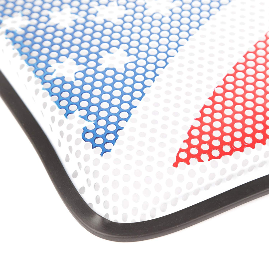 Spartan Grille Insert, American Flag | Rugged Ridge | 12034.22 | Fits 2007-2018 Jeep Wrangler JK