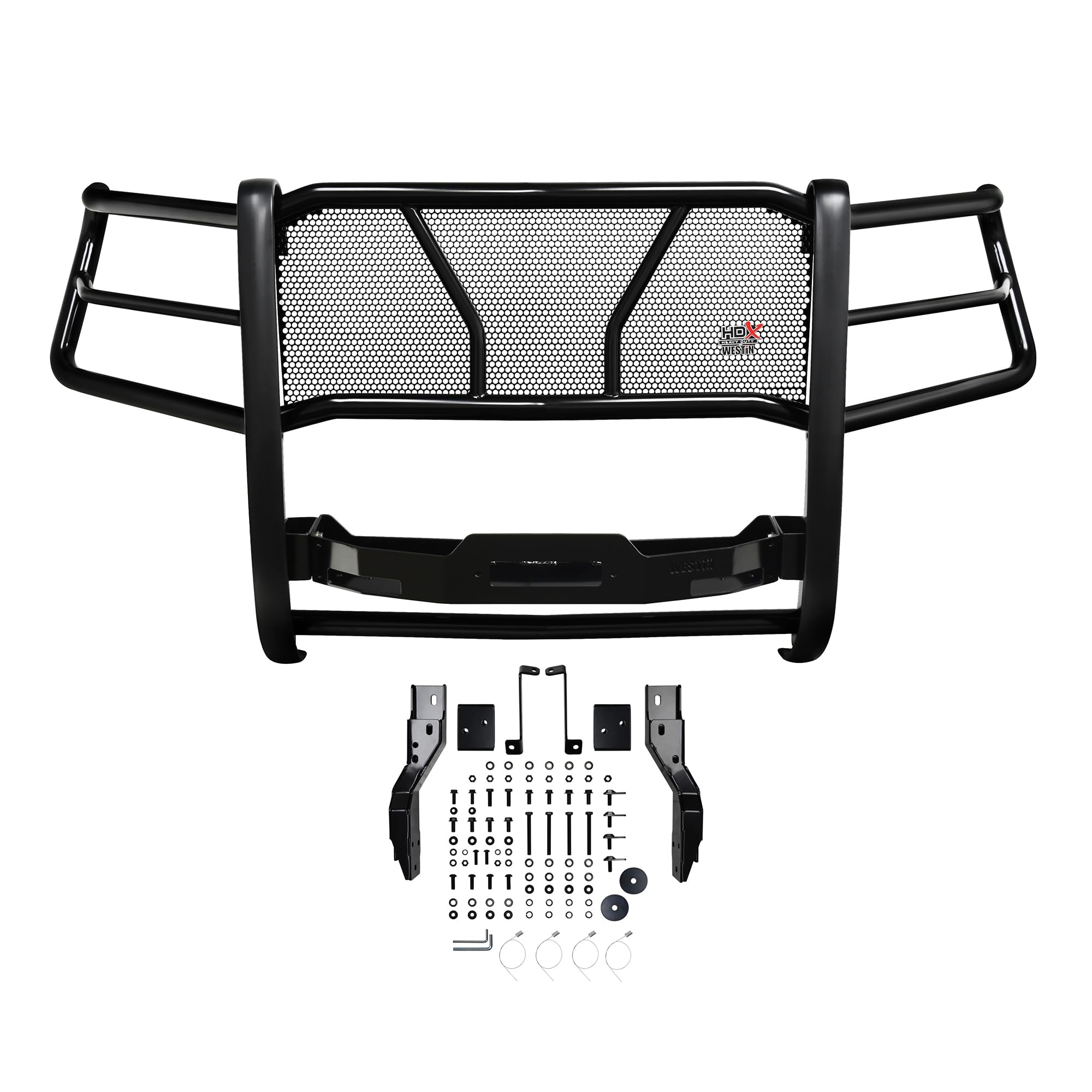 57-93955 Westin HDX 1-Piece Winch Mount Grille Guard fits 2019-2026 Silverado 1500 2022 Silverado 1500 LTD (Exc ZR2 and 2019 LD) (Exc Diesel)