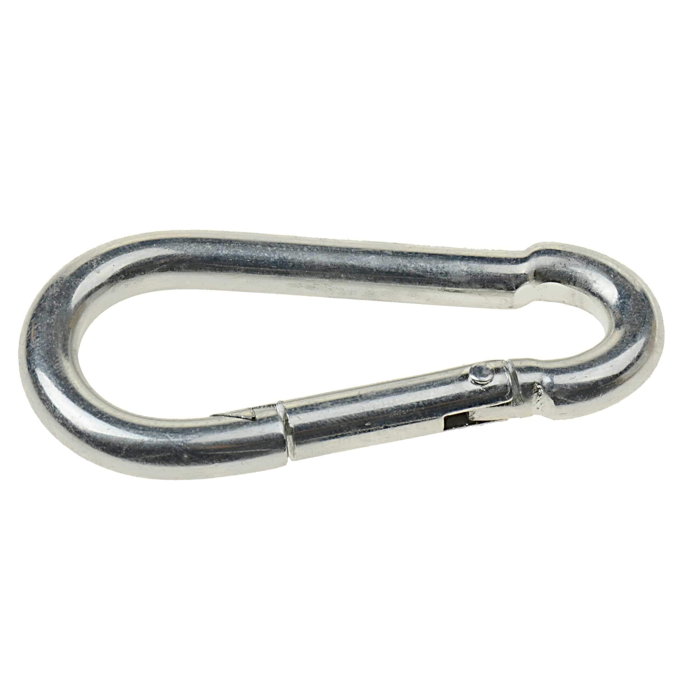 Safety Spring Hook T-H Marine, 3 1/8", Silver